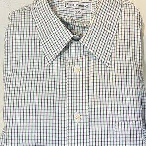 Paul Frederick Collared Shirt excellent 18-35 Pocket button down  MINT